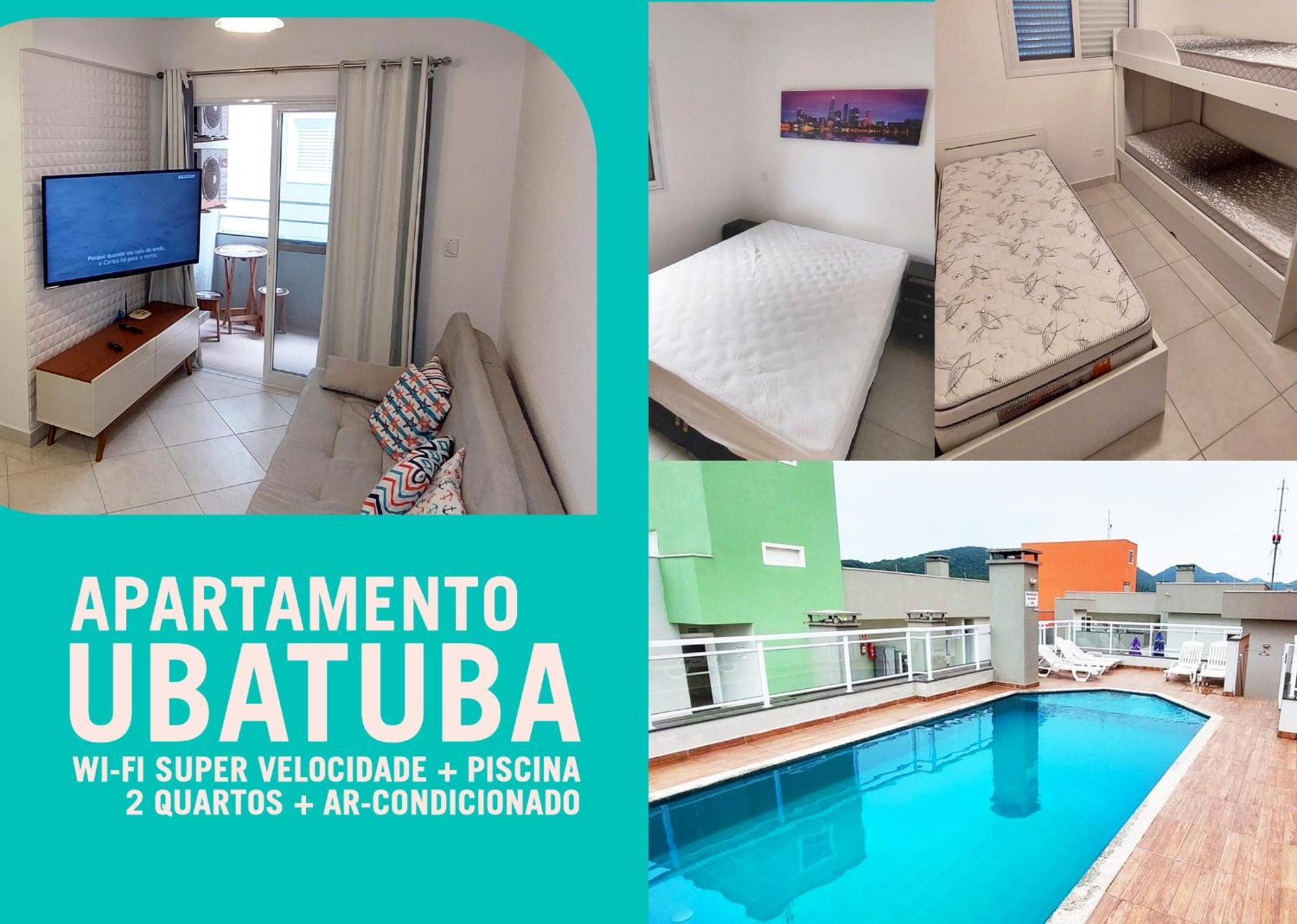 Apartamento Ubatuba Itagua - Ar - Wifi Εξωτερικό φωτογραφία