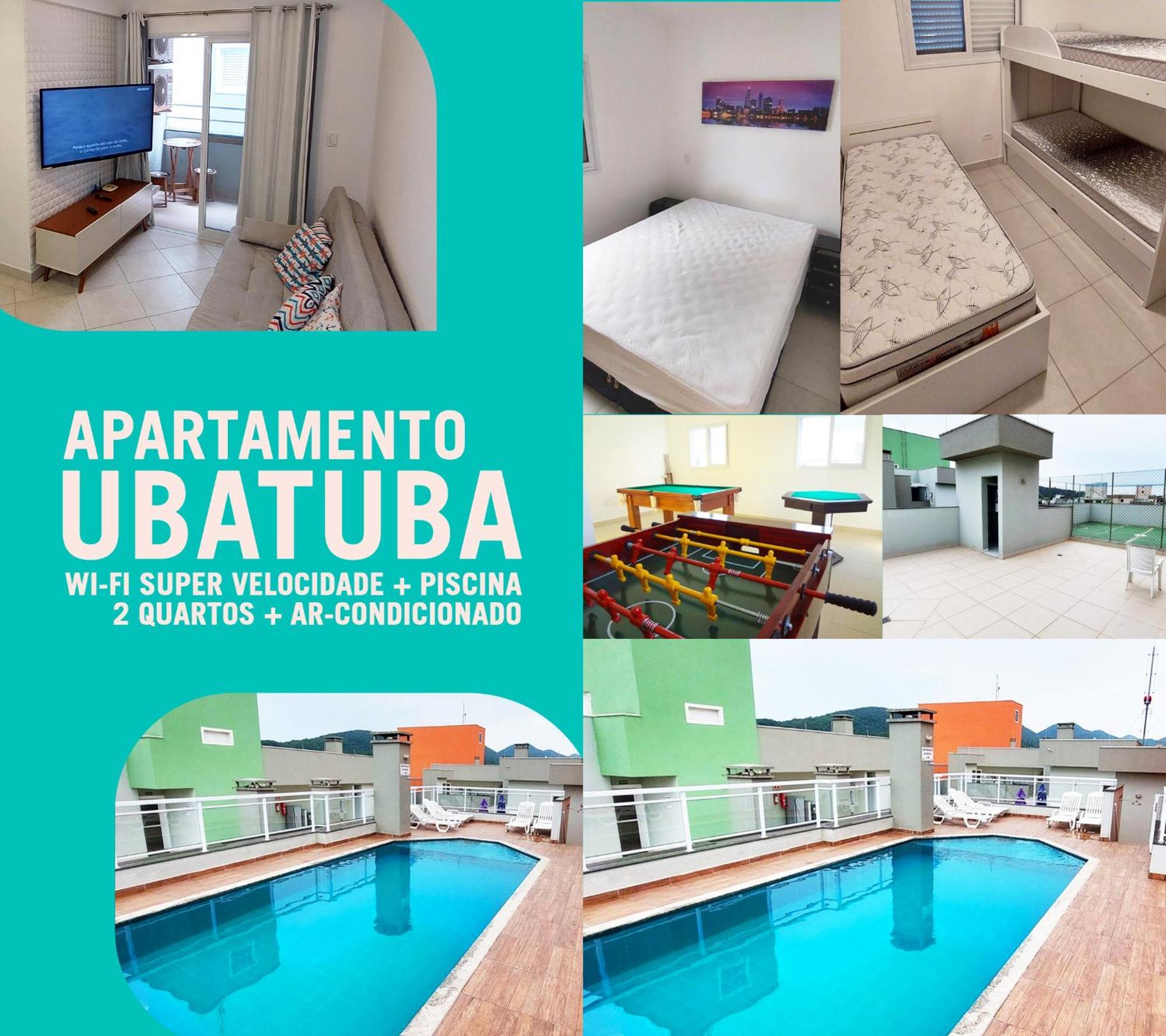 Apartamento Ubatuba Itagua - Ar - Wifi Εξωτερικό φωτογραφία
